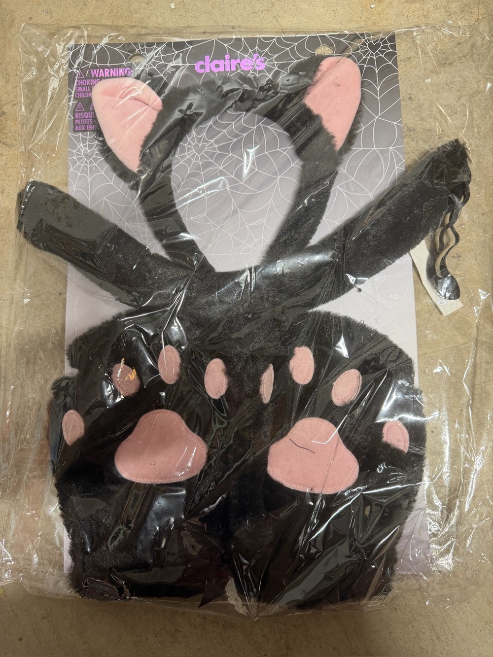 Claire's Halloween Creep It Chic Dress Up Kit, Black Cat